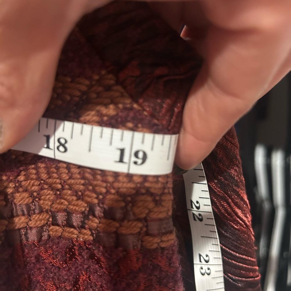 Zonda Nellis silk wool blend wearable art duster cardigan 100% silk lining - Picture 16 of 16
